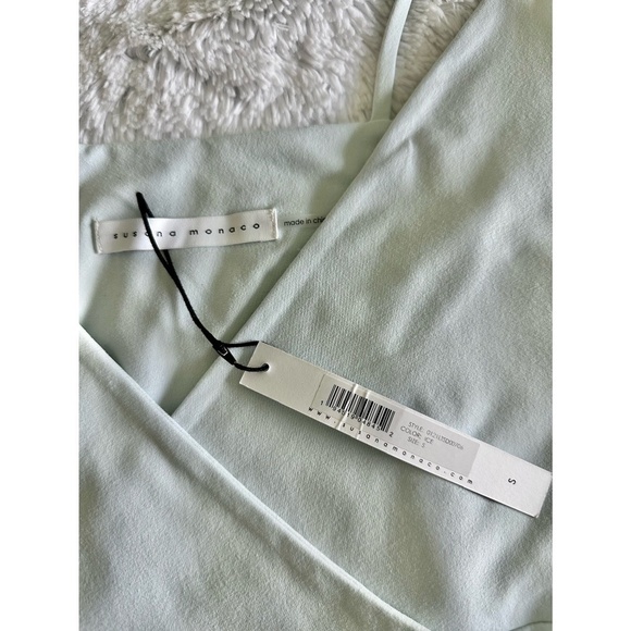 Susana Monaco V-neck Wrap Midi Dress - Picture 9 of 14